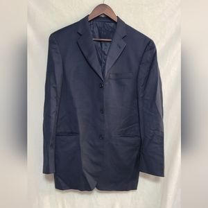 Burberry London Men's Navy Bond Street Wool Blazer Size 40R